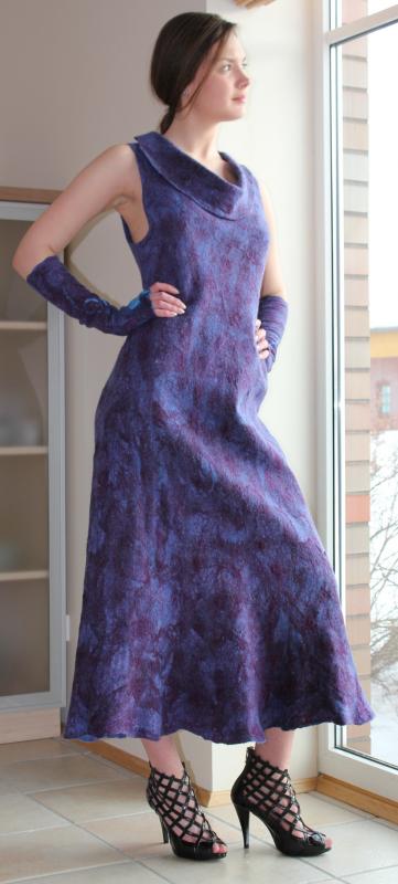 Velta dress " Blueberry flavor "