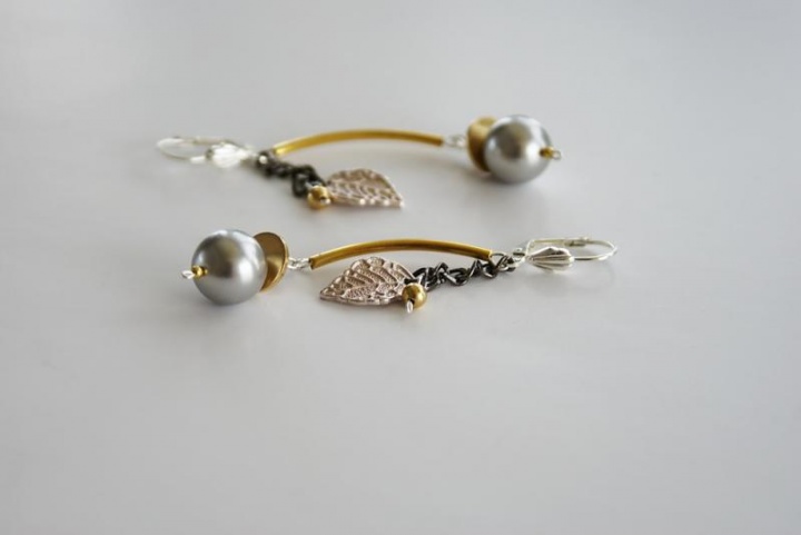 Earrings " Berries II "