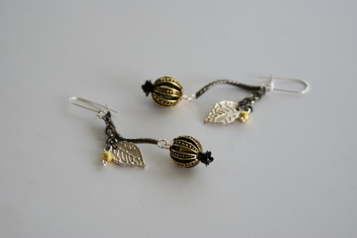 Earrings " Berries II " picture no. 3