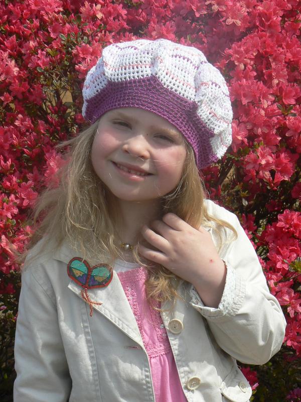 Crocheted cap