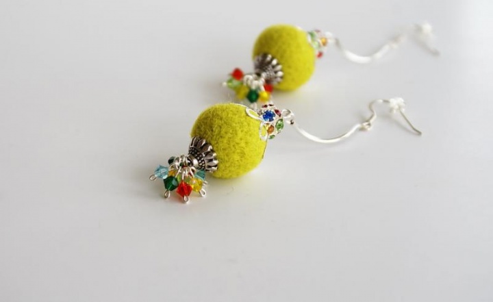 Earrings " Buds II "