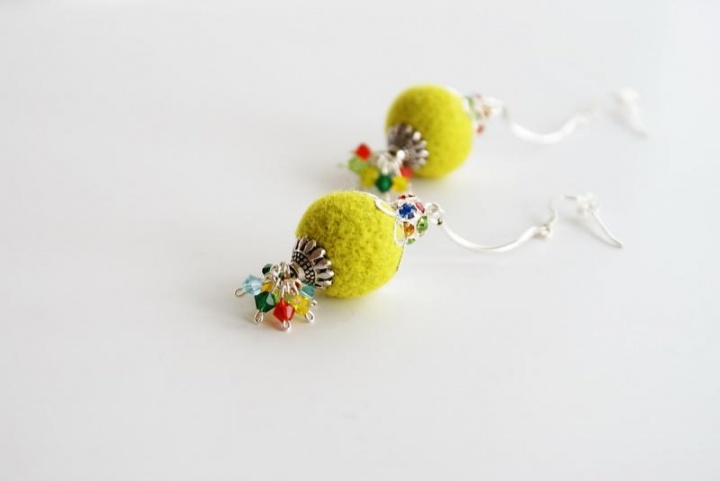 Earrings " Buds II " picture no. 2