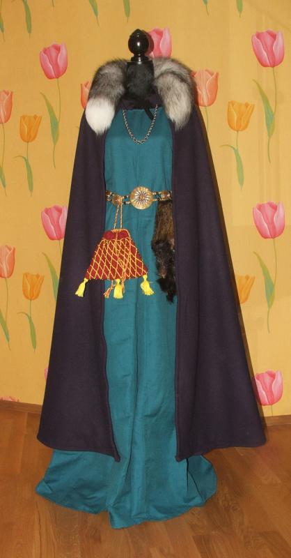 The thirteenth century. Maid of honor dress