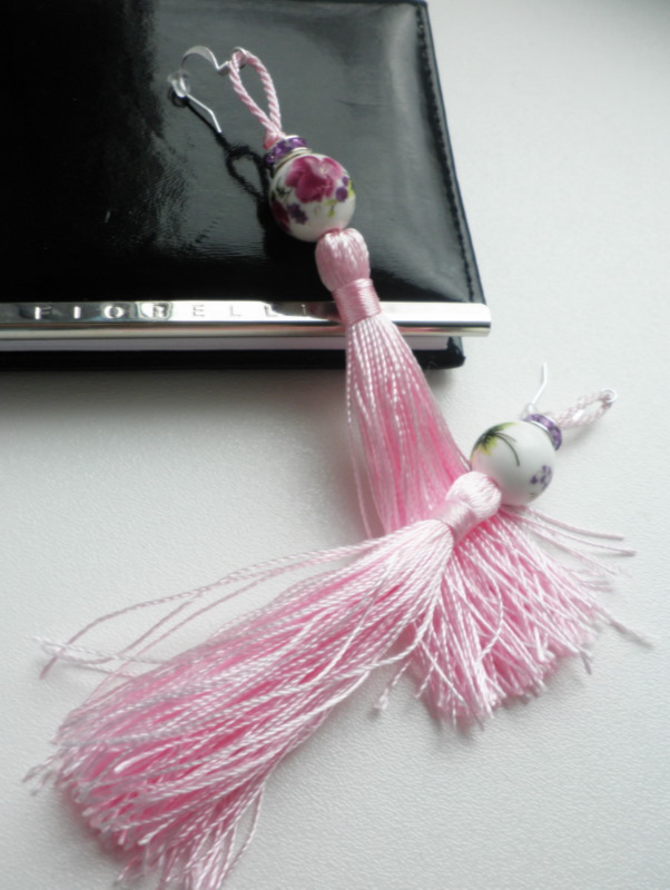 Pink tassels