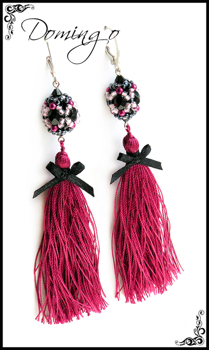 No. 260 • artist Domingo • Handmade earrings ideas made by Beadwork