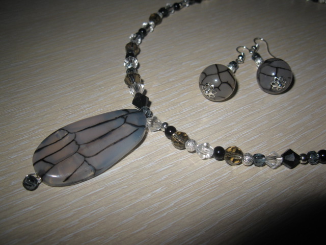 Gray agate set picture no. 2