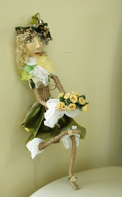 Of interior doll " Flower children " picture no. 2