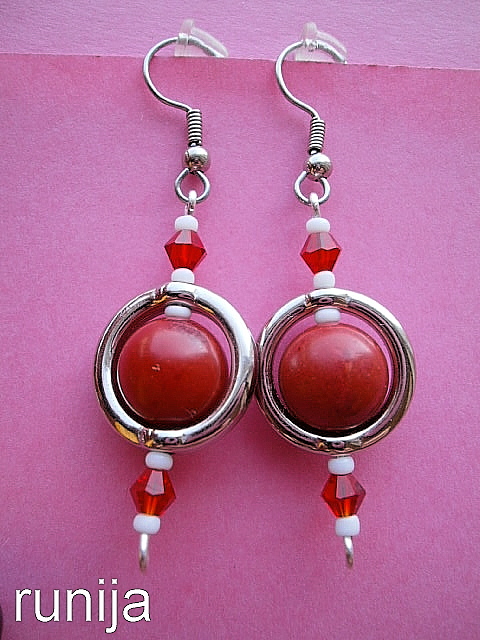 170th Swarovski, red coral