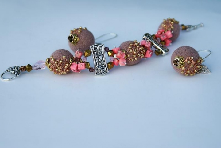 Piercing bracelet k-th " Pink Dreams "