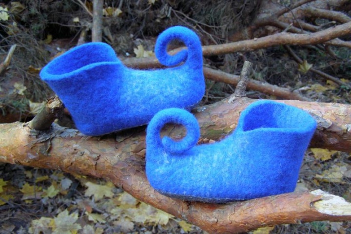 Felt shoes " & quot snub-nosed; picture no. 2