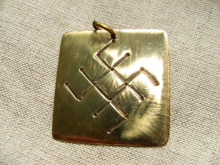 Swastika pendant