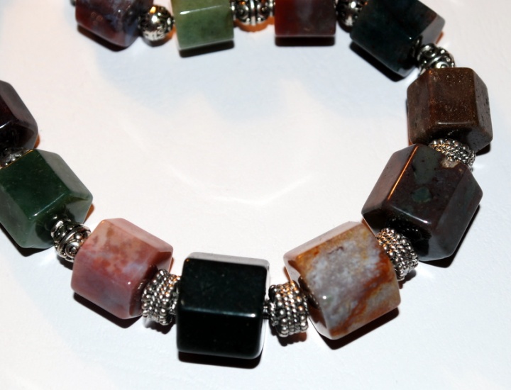 Agate necklace picture no. 2