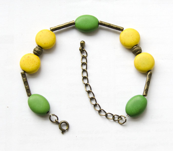 Howlite bracelet