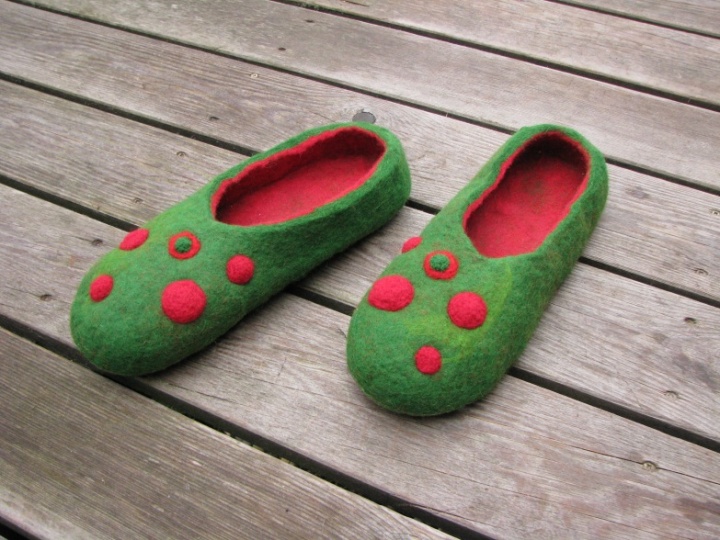 Christmas slippers