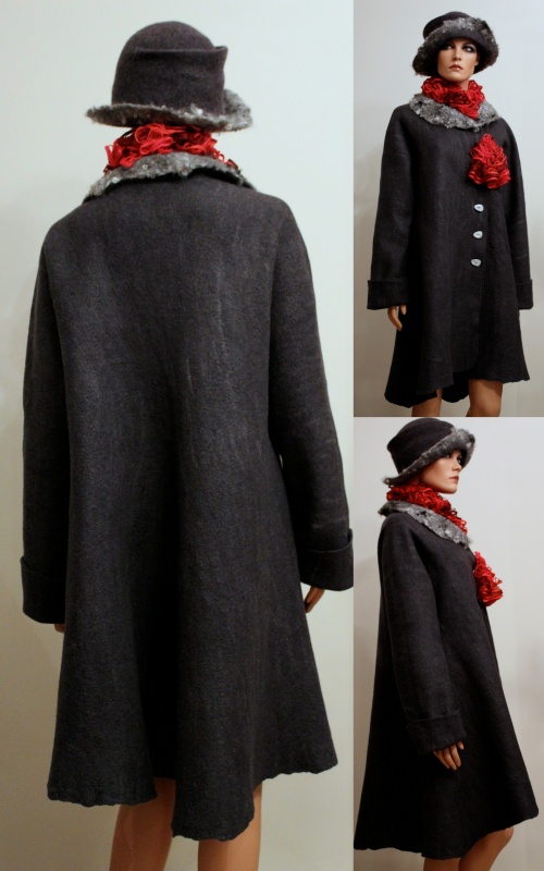 Felt coat " But karakuliukas "