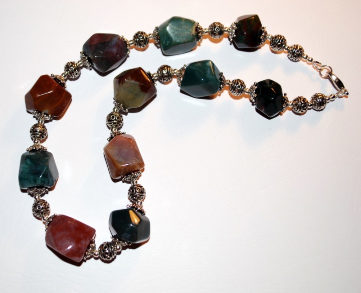 Agate necklace