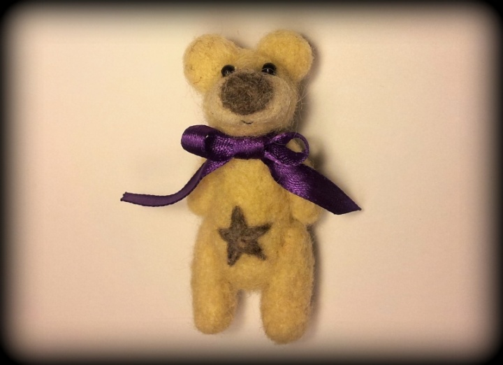 Teddy Bear with drawings picture no. 2