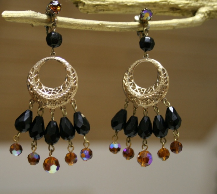 Earrings " East "