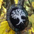 Eternity tree - Brooches - felting