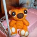 The infamous meskiukas - Dolls & toys - felting