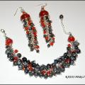 Gray Red - Kits - beadwork