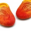 Flaming slippers - Shoes & slippers - felting