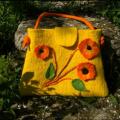 " Sunny Days " hand felted bag - Handbags & wallets - felting