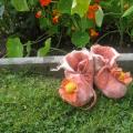 Pink shoes - Shoes & slippers - felting