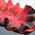 Scarf-kaklinukas " cozy autumn & quot ;. - Scarves & shawls - felting