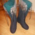 Felted boots - Shoes & slippers - felting