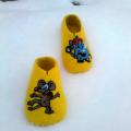 Shallow :) - Shoes & slippers - felting