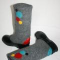 Felts - Shoes & slippers - felting