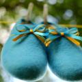 Blue River - Shoes & slippers - felting