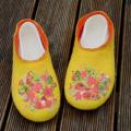 I roll the sun ... - Shoes & slippers - felting