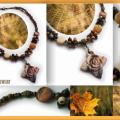 AUTUMN exchanger - Necklace - beadwork