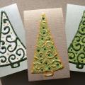 Mini Christmas Cards 1 - Postcard - making
