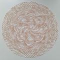 Doily "Dream" (sand motley) - Tablecloths & napkins - needlework