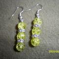 Summer lightness - Earrings - beadwork