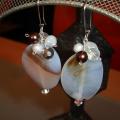 Agate - Earrings - beadwork