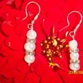 pearls - Earrings - beadwork