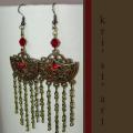 Kri " st " art (003) - Earrings - beadwork