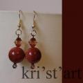 Kri " st " art (007) - Earrings - beadwork