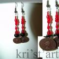 Kri " st " art (009) - Earrings - beadwork