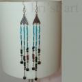 Kri " st " art (015) - Earrings - beadwork