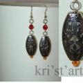 Kri " st " art (020) - Earrings - beadwork