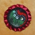 Brooch " & quot romp; - Brooches - felting