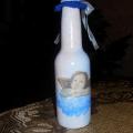 Vial " Little angel " - Decoupage - making