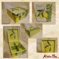 Tearoom " lemon " - Decoupage - making