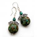 No.92 - Earrings - beadwork