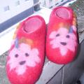 Felt slippers - Shoes & slippers - felting